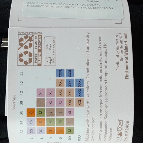 🌷 NWT Joyspun breast pump bra. Hands free with zip front. - Picture 3 of 3